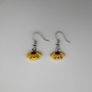 Pompompurin dangle earrings